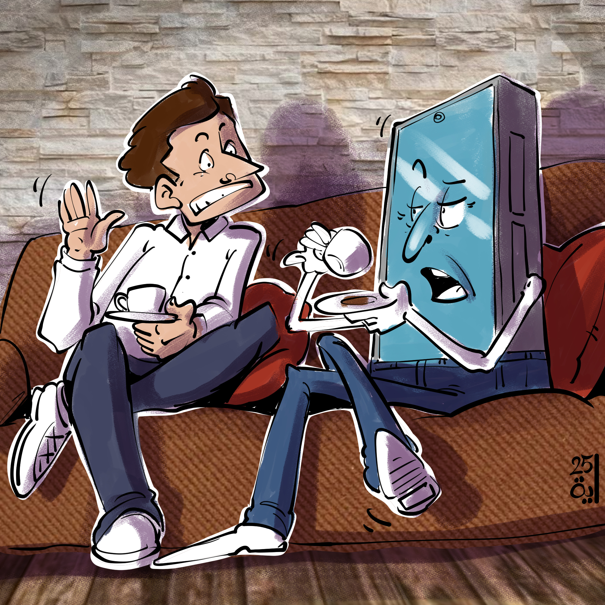 I rely on social media as the main source of news